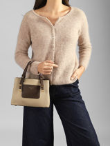 Handtas Dune Gallantry Beige dune 5-vue-porte