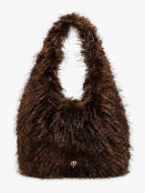 Schoudertas Doudou Le voyage en panier Bruin doudou AHP318