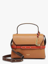 Cross Body Tas Faubourg Leder Lancel Bruin faubourg A13949