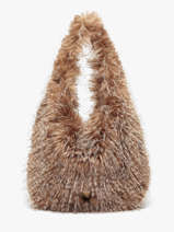 Sac Port� �paule Doudou Polyester Le voyage en panier Beige doudou AHP318