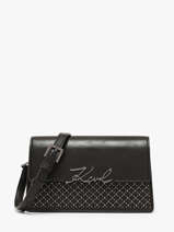 Cross Body Tas K Signature Karl lagerfeld Zwart k signature B4W30328