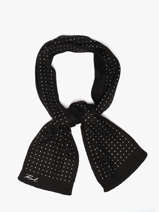 Sjaal Karl lagerfeld Zwart k signature B4W33030