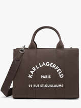 Sac Port� Main Rsg Coton Karl lagerfeld Marron rsg A1W50010