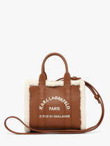 Sac Bandouli�re Rsg Karl lagerfeld Marron rsg B4W30089