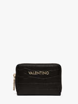 Porte-monnaie Valentino Noir opaline re VPSA9537