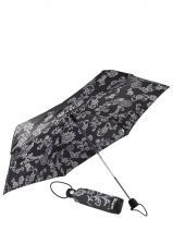 Paraplu Auto Mini Isotoner Zwart parapluie 9145