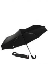 Herenparaplu Classic Isotoner Zwart parapluie 9407