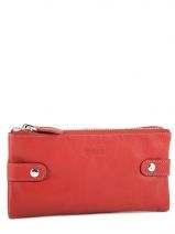 Portefeuille Cuir Katana Rouge basile 853118