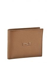 Portefeuille Leder Nathan baume Bruin original homme 458N