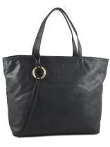 Sac Shopping Montaigne Cuir Sequoia Noir montaigne S53-025