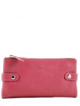 Portefeuille Leder Katana Roze basile 853118