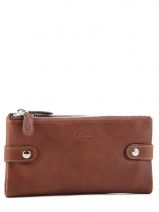Portefeuille Leder Katana Bruin basile 853118