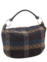Schoudertas Handle Sequoia Bruin handle FO 196, Jacquard Quadri-Color