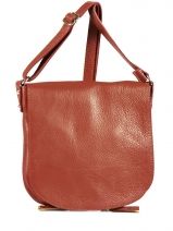 Schoudertas Caviar Leder Milano Rood caviar 145