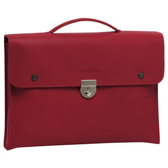 Longchamp Le foulonn� Serviette Rouge