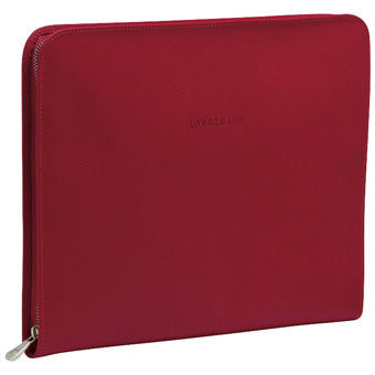 Longchamp Le foulonn Etui ipod/cd Rood