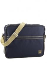 Sac Bandoulire A4 Fred perry Bleu authentic L3150