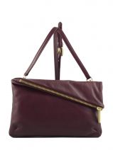 Sac Bandoulire Metropolis Cuir Lupo Violet metropolis 234-155