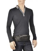 Sac Banane Francinel Noir palerme 1163-vue-porte
