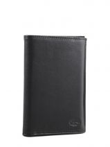 Portefeuille Leder Katana Zwart daisy 553018