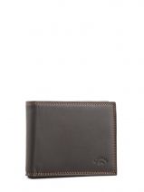 Portefeuille Cuir Katana Marron marina 753014