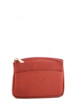 Portemonnee Leder Katana Rood marina 753063