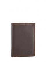 Portefeuille Cuir Katana Marron marina 753096