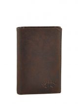 Portefeuille Cuir Francinel Marron bixby 69932