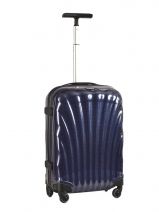 Valise Cabine Rigide Samsonite Bleu lite locked 1V003