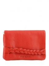 Portefeuille Leder Nat et nin Oranje vintage LILOU