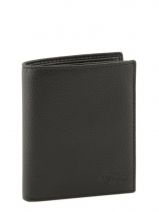 Portefeuille Cuir Yves renard Noir foulonne 23425
