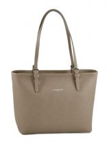 Sac Port paule Adele Cuir Lancaster Beige adele 421-43