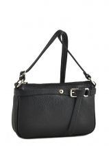 Cross Body Tas Caviar Leder Milano Blauw caviar G1421