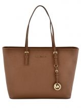 Cabas Jet Set Travel Cuir Michael kors Marron jet set travel S4GTVT2L