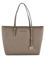 Cabas Jet Set Travel Cuir Michael kors Marron jet set travel S4GTVT2L
