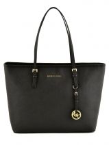 Handtas Jet Set Travel Leder Michael kors Zwart jet set travel S4GTVT2L