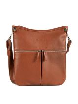 Longchamp Le foulonn� Cross body tas Bruin