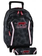 Sac  Dos  Roulettes Airness Noir aerogami AMS12085