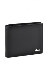 Portefeuille Cuir Cuir Lacoste Bleu fg NH1112FG