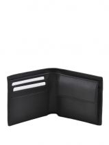 Portefeuille Cuir Cuir Lacoste Bleu fg NH1112FG-vue-porte