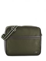 Sac Bandoulire A4 Fred perry Vert authentic L5209