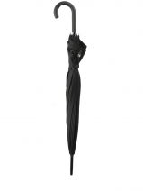 Parapluie Droit Isotoner Noir parapluie 9457-vue-porte