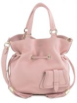 Sac Bourse Premier Flirt Cuir Lancel Rose premier flirt A02174