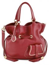 Sac Bourse Premier Flirt Cuir Lancel Rouge premier flirt A02174