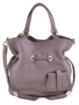 Bucket Bag Premier Flirt Leder Lancel Grijs premier flirt A02174