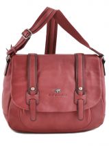 Cross Body Tas Sauvage Leder Gil holsters Rood sauvage G412947