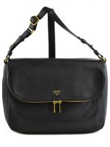Sac Bandoulire Preston Cuir Fossil Noir preston ZB5875