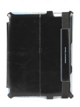 Tablethoes Piquadro Zilver blue square AC2862B2