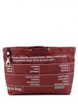 Organiseur De Sac Coaban Rouge twill 114