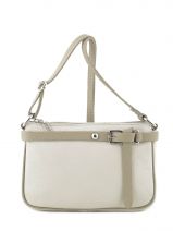 Sac Bandouli�re Caviar Cuir Milano Beige caviar G1421